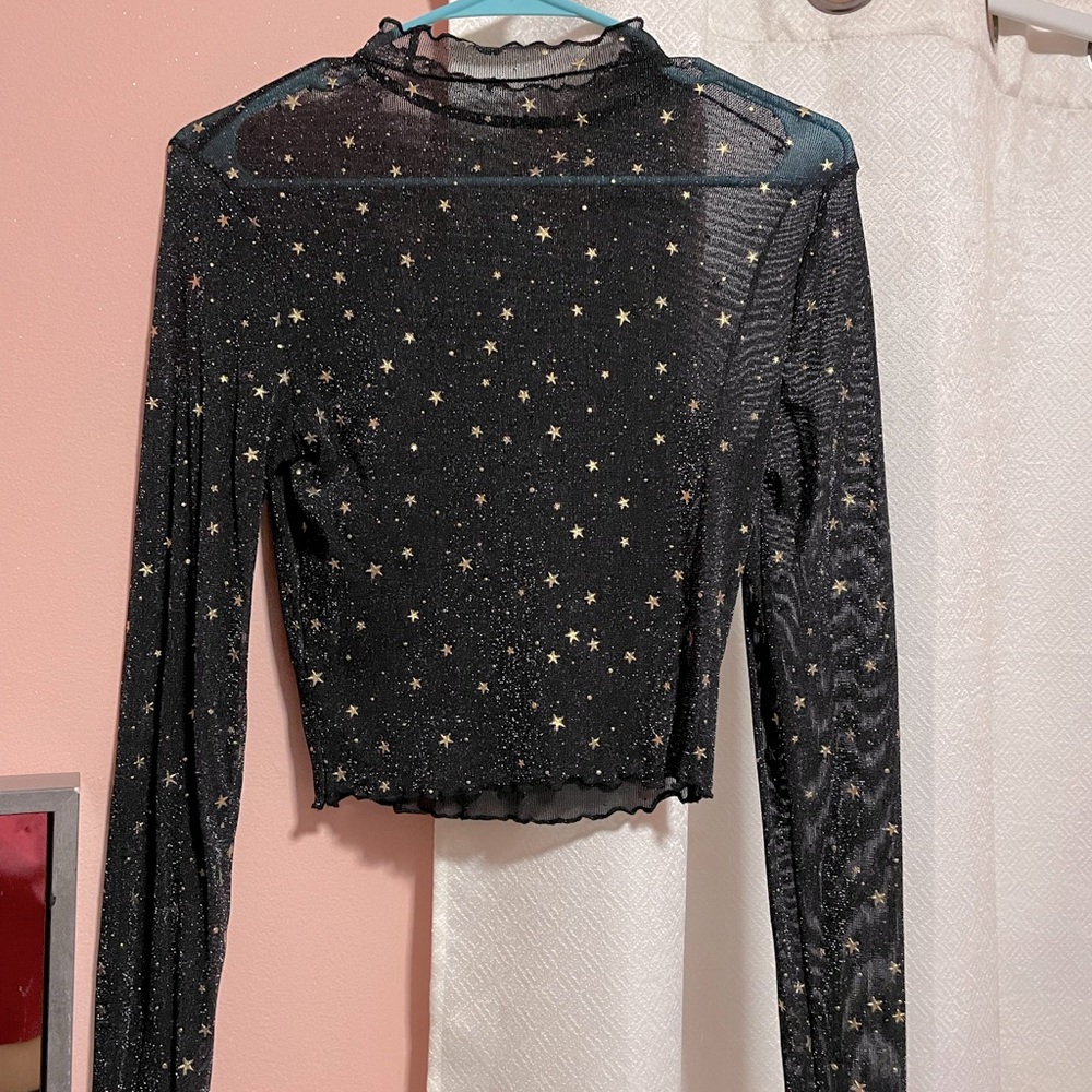 Star Sparkle turtleneck